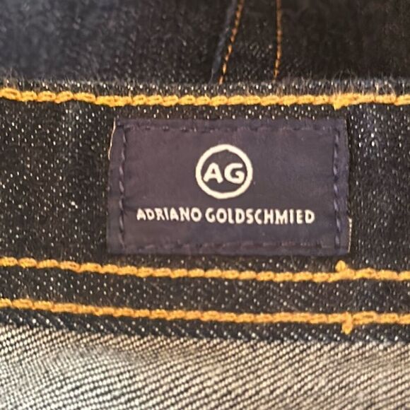 Adriano Goldschmied AG The Protege Straight Leg Mens Blue Jeans size W31 x L34 - Picture 11 of 13